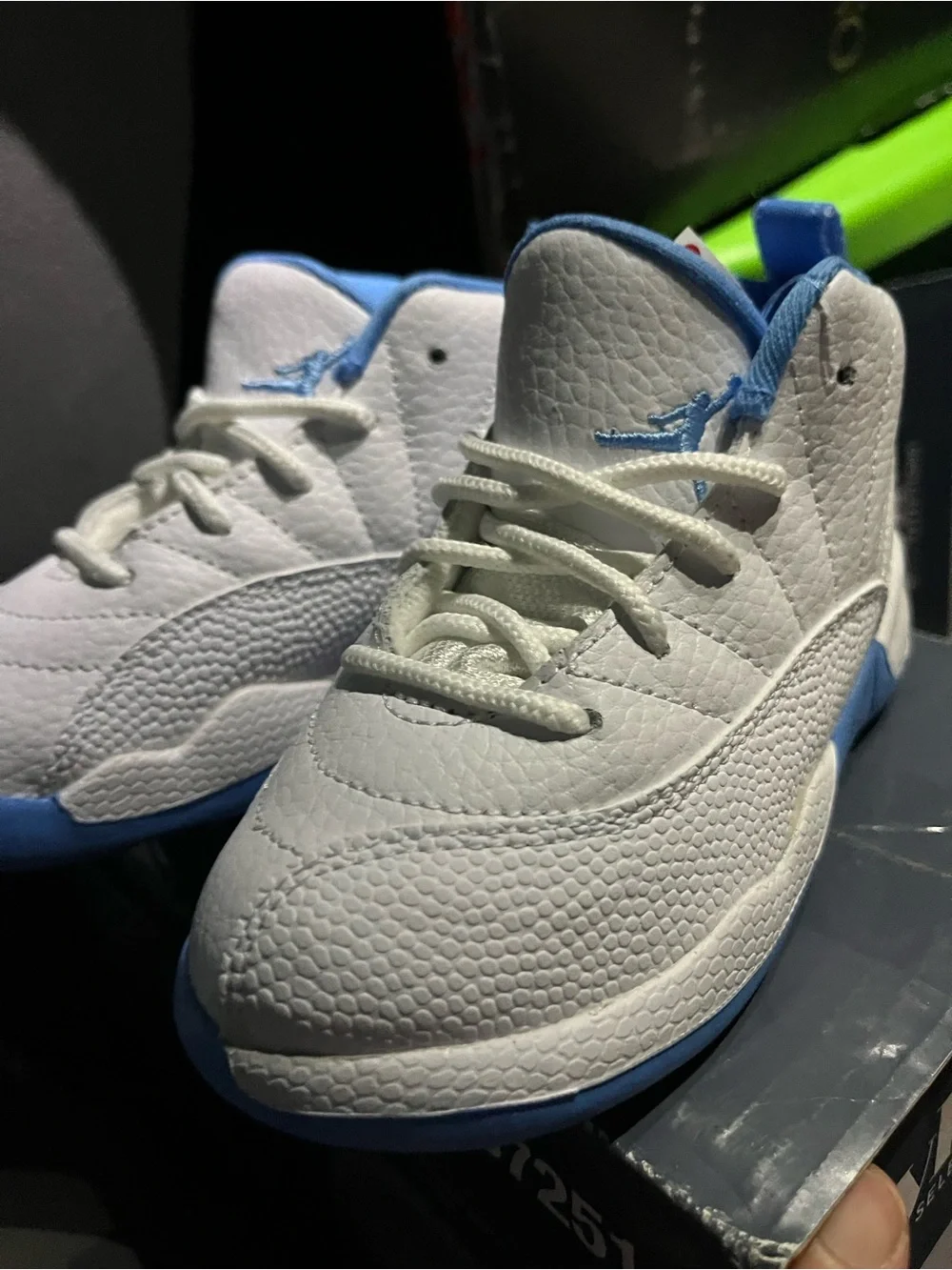 Nike Air Jordan 12 Retro Melo University Blue 850000-112 Toddle Size 9C